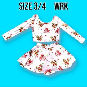 Size 3/4 Wild Rich Kids Disney Holiday Lollipops Set